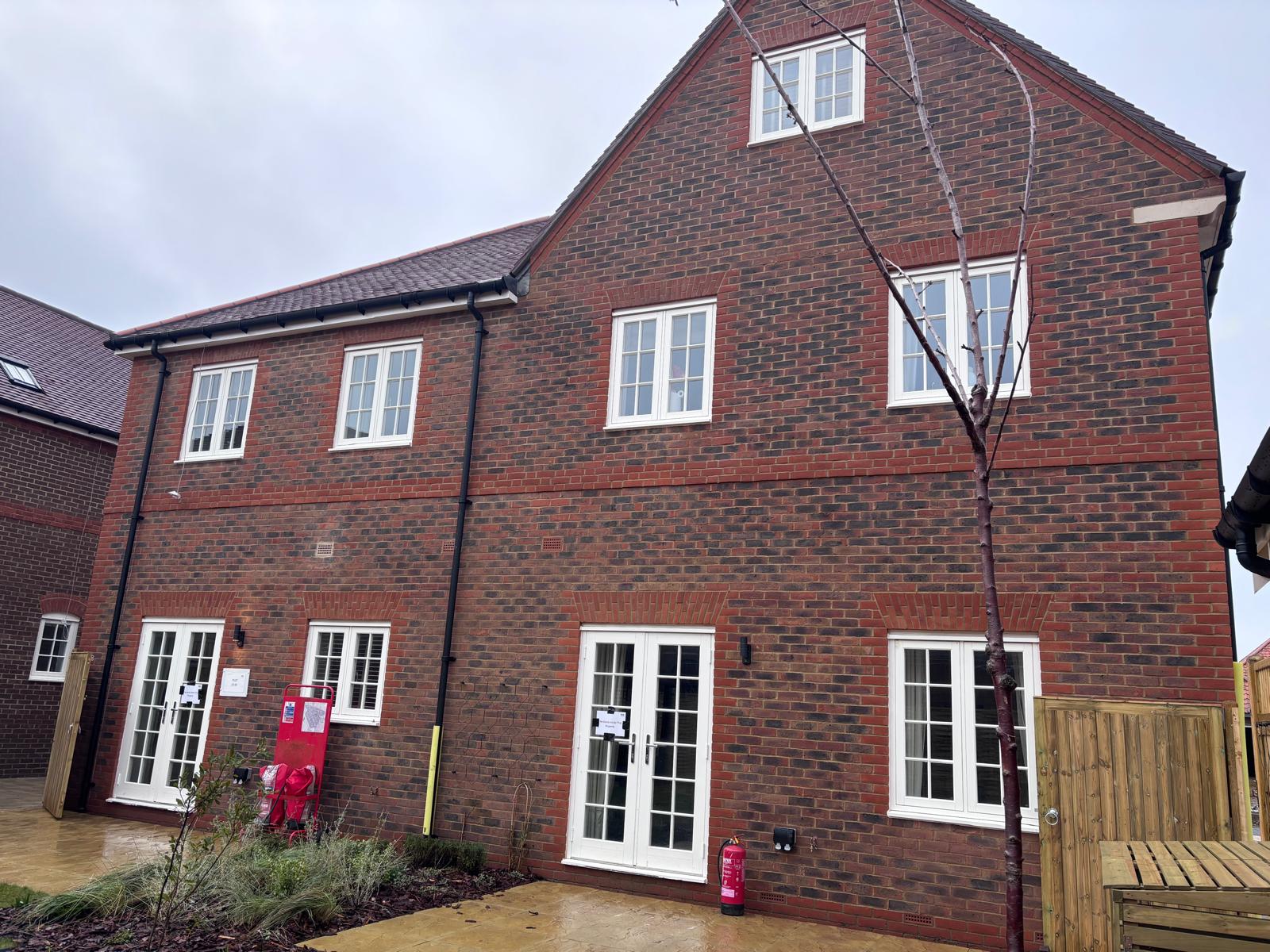 Clean GoulPar brickwork ready for handover